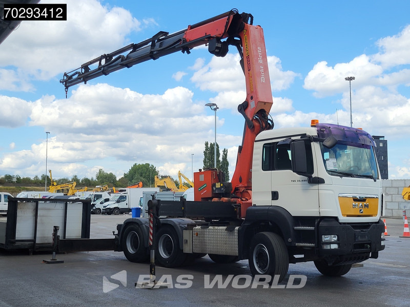 MAN TGS 33.480 6X4 Tractorhead with Palfinger PK42505 Crane Kran Retarder Big-Axle Manual Euro 5 - Tractor unit: picture 3 MAN TGS 33.480 6X4 Tractorhead with Palfinger PK42505 Crane Kran Retarder Big-Axle Manual Euro 5 - Tractor unit: picture 3