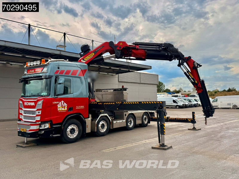 Scania R500 8X2 NL-Truck Palfinger PK165002 TEC 7 Crane Winch Fly-Jib Retarder Lift+steering - Tractor unit: picture 5 Scania R500 8X2 NL-Truck Palfinger PK165002 TEC 7 Crane Winch Fly-Jib Retarder Lift+steering - Tractor unit: picture 5