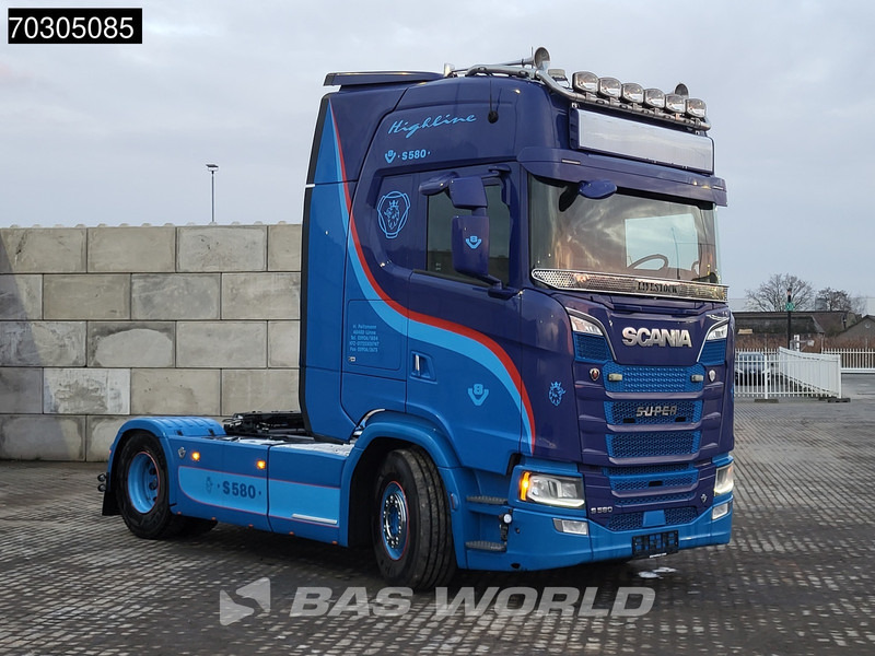 Scania S580 S 4X2 Full-Air Retarder 2xTanks Standklima Leder - Tractor unit: picture 3 Scania S580 S 4X2 Full-Air Retarder 2xTanks Standklima Leder - Tractor unit: picture 3