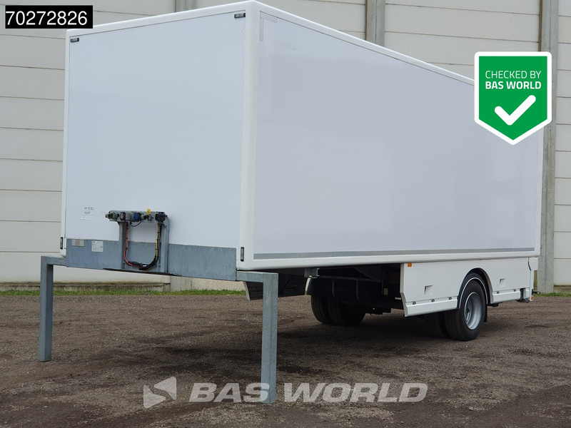 Trias 711-250 1 Axle TÜV 07/25 City Trailer 25Tons + 2.5T Tailgate + Isoliert - Closed box semi-trailer: picture 1 Trias 711-250 1 Axle TÜV 07/25 City Trailer 25Tons + 2.5T Tailgate + Isoliert - Closed box semi-trailer: picture 1