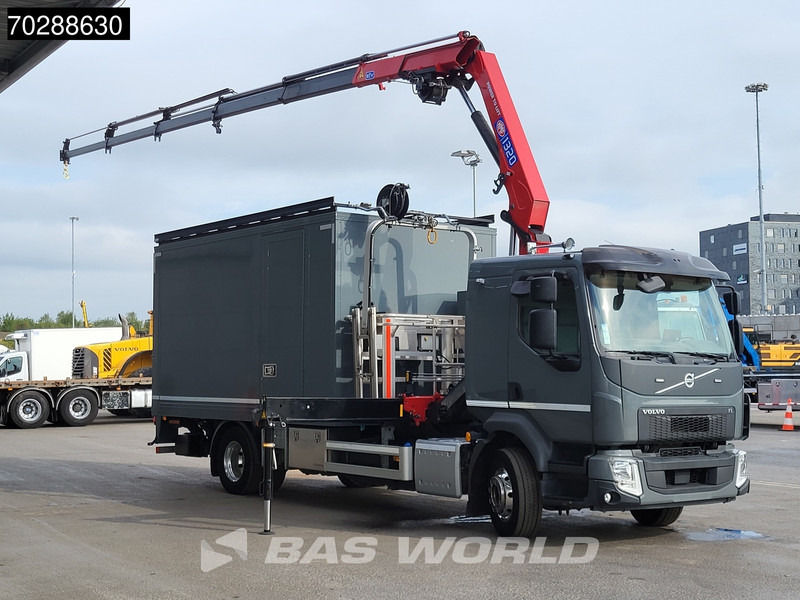 Volvo FL 250 4X2 Mobile workshop HMF 1320K-RCS Crane manbasket 2000kg Ladebordwand - Truck, Crane truck: picture 3 Volvo FL 250 4X2 Mobile workshop HMF 1320K-RCS Crane manbasket 2000kg Ladebordwand - Truck, Crane truck: picture 3