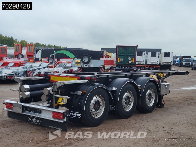 Container transporter/ Swap body semi-trailer Van Hool FS3444-10 AK u2 3 axles Liftachse ADR 20ft: picture 5 Container transporter/ Swap body semi-trailer Van Hool FS3444-10 AK u2 3 axles Liftachse ADR 20ft: picture 5