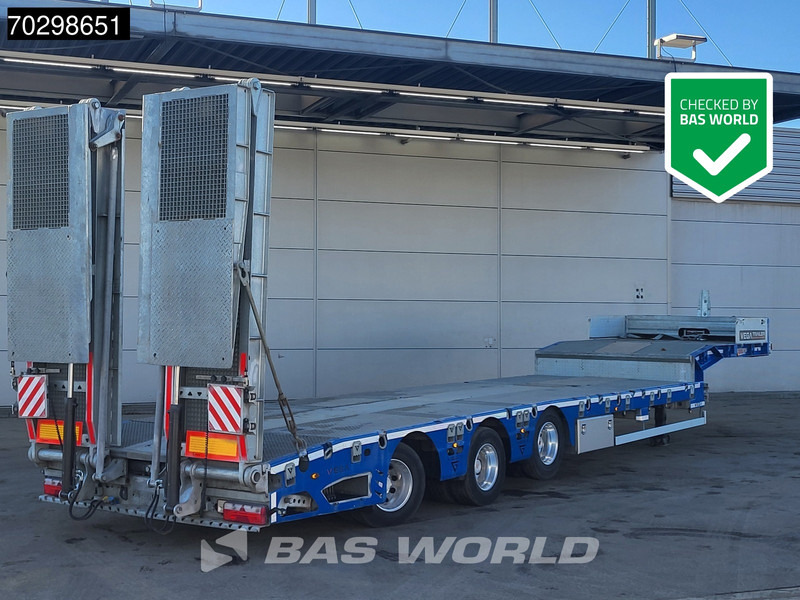 Vega 3 axles Galvanised Lifting+Steering Axle Extendable - Low loader semi-trailer: picture 1 Vega 3 axles Galvanised Lifting+Steering Axle Extendable - Low loader semi-trailer: picture 1