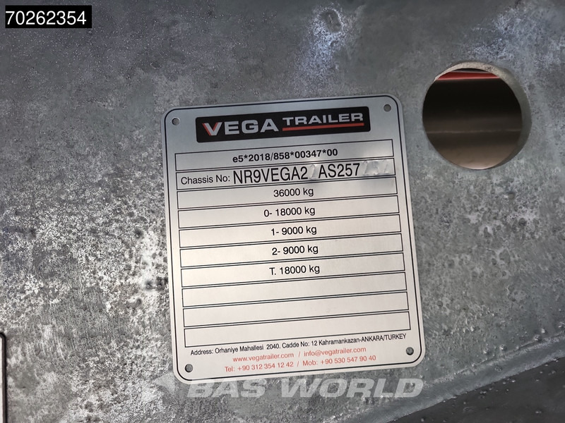 New Autotransporter semi-trailer Vega FIXED JEEP CARRIER 2 axles 6 Cars Galvanized 5T Hydro-electric Winch + remote control: picture 19