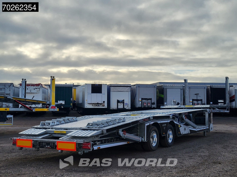 New Autotransporter semi-trailer Vega FIXED JEEP CARRIER 2 axles 6 Cars Galvanized 5T Hydro-electric Winch + remote control: picture 8