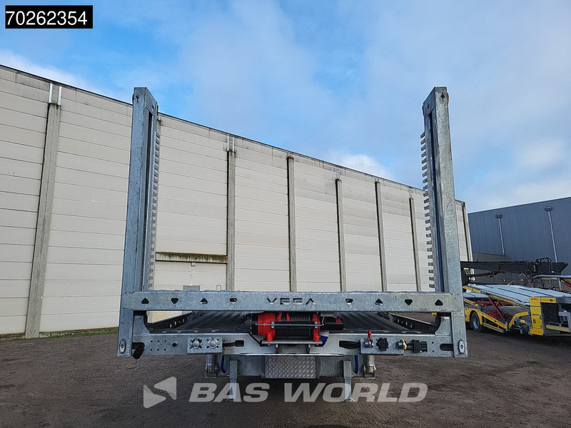 New Autotransporter semi-trailer Vega FIXED JEEP CARRIER 2 axles 6 Cars Galvanized 5T Hydro-electric Winch + remote control: picture 6