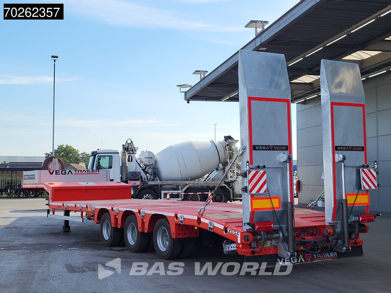 Vega Lowbed 2 axles NEW Hydr. Ramps. Lift+Steering Axle - Low loader semi-trailer: picture 3 Vega Lowbed 2 axles NEW Hydr. Ramps. Lift+Steering Axle - Low loader semi-trailer: picture 3