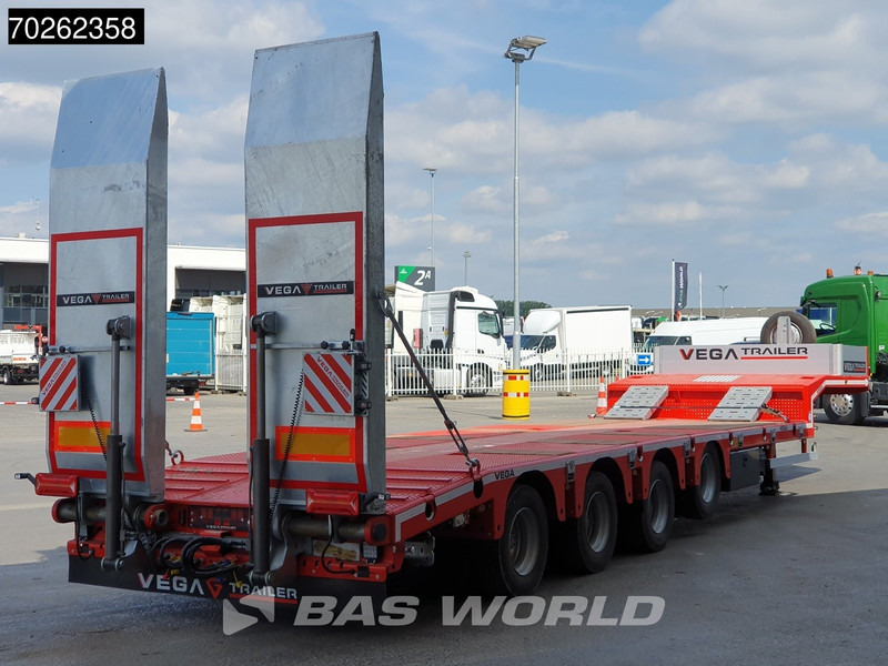 Vega STANDARD LOWBED 2 axles Lift + 2xLenkachse Hydraulic Ramps - Low loader semi-trailer: picture 5 Vega STANDARD LOWBED 2 axles Lift + 2xLenkachse Hydraulic Ramps - Low loader semi-trailer: picture 5