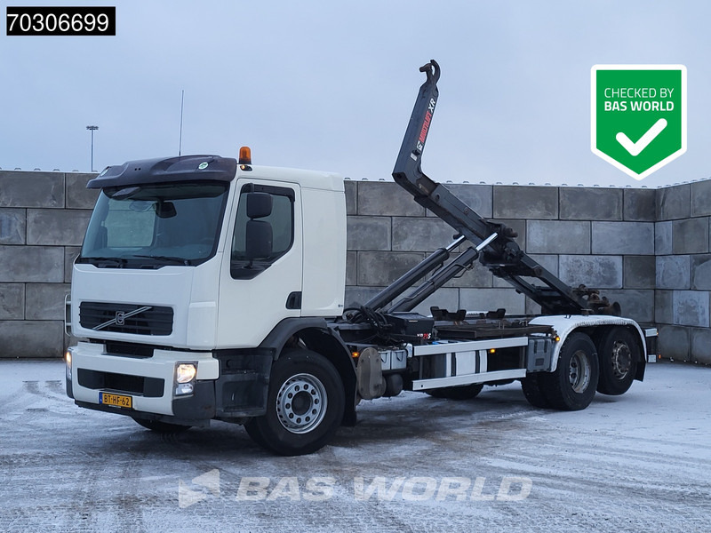Volvo FE 280 6X2 21tons Hiab XR21S56S hooklift Lift+steering axle automatic Euro 5 - Hook lift truck: picture 1 Volvo FE 280 6X2 21tons Hiab XR21S56S hooklift Lift+steering axle automatic Euro 5 - Hook lift truck: picture 1