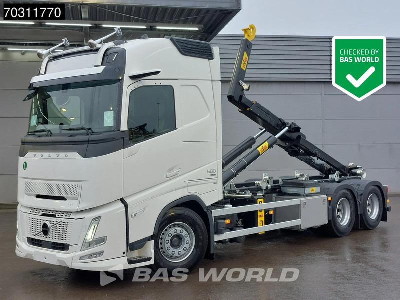Volvo FH 500 6X2 COMING SOON! Aero HYVA 26-60S Containersystem Lift axle VEB+ - Hook lift truck: picture 1 Volvo FH 500 6X2 COMING SOON! Aero HYVA 26-60S Containersystem Lift axle VEB+ - Hook lift truck: picture 1