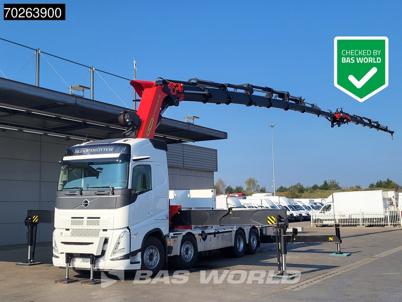 Volvo FH 500 8X2 NEW! Palfinger PK110002 SH Crane + Fly-Jib Winch VEB+ Euro 6 - Dropside/ Flatbed truck, Crane truck: picture 1 Volvo FH 500 8X2 NEW! Palfinger PK110002 SH Crane + Fly-Jib Winch VEB+ Euro 6 - Dropside/ Flatbed truck, Crane truck: picture 1