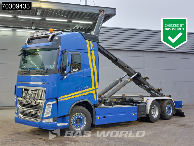 Volvo FH 500 FH 6X2 Meiller RS 21 70 containersysteem Lift+steering Axle VEB+ Euro 6 - Hook lift truck: picture 1 Volvo FH 500 FH 6X2 Meiller RS 21 70 containersysteem Lift+steering Axle VEB+ Euro 6 - Hook lift truck: picture 1