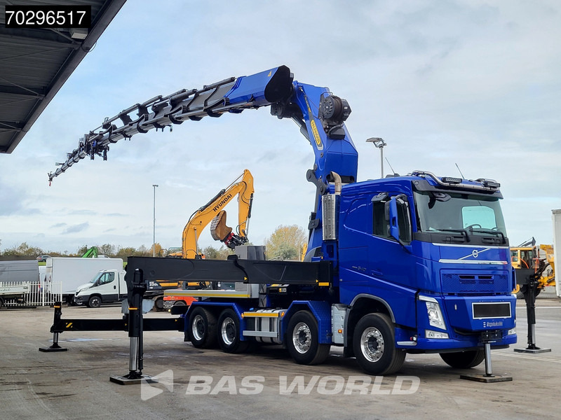 Volvo FH 540 FH 8X4 Palfinger PK165.002 TEC G Fly-Jib Winch Big-Axle VEB+ Euro 6 - Dropside/ Flatbed truck, Crane truck: picture 3 Volvo FH 540 FH 8X4 Palfinger PK165.002 TEC G Fly-Jib Winch Big-Axle VEB+ Euro 6 - Dropside/ Flatbed truck, Crane truck: picture 3