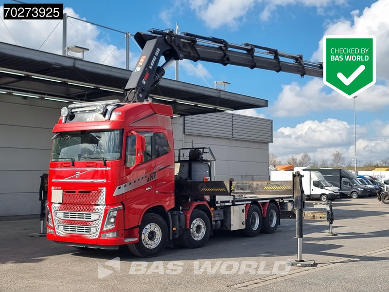 Volvo FH16 650 8X4 Hiab X-HIPRO 1058EP-6 Kran Crane ADR Lift+Lenkachse Euro 6 - Dropside/ Flatbed truck, Crane truck: picture 1 Volvo FH16 650 8X4 Hiab X-HIPRO 1058EP-6 Kran Crane ADR Lift+Lenkachse Euro 6 - Dropside/ Flatbed truck, Crane truck: picture 1