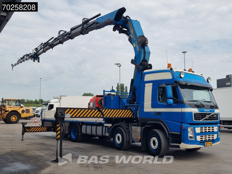 Volvo FM 440 8X2 Palfinger PK74002 Crane Kran + JIB + Winch Lift-Lenkachse Euro 5 - Dropside/ Flatbed truck, Crane truck: picture 3 Volvo FM 440 8X2 Palfinger PK74002 Crane Kran + JIB + Winch Lift-Lenkachse Euro 5 - Dropside/ Flatbed truck, Crane truck: picture 3