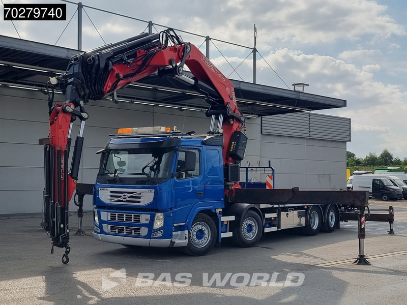 Volvo FM 450 8X2 FASSI 100 Ton/Meter 7 + 6 Jib Lift+Stuuras Euro 5 - Dropside/ Flatbed truck, Crane truck: picture 5 Volvo FM 450 8X2 FASSI 100 Ton/Meter 7 + 6 Jib Lift+Stuuras Euro 5 - Dropside/ Flatbed truck, Crane truck: picture 5