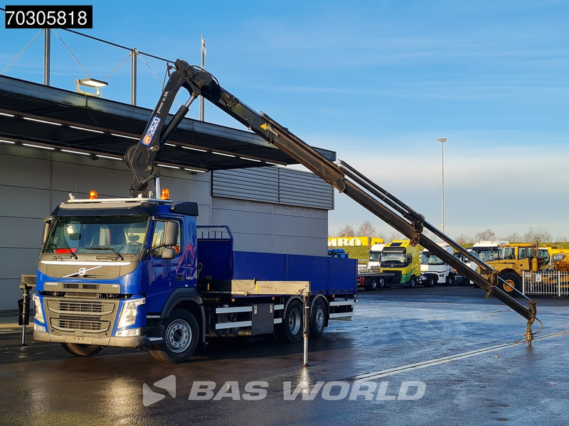 Volvo FM 450 FM 6X2 HMF 2620 K5-RC Crane Kran Lift+Steering Axle Dynamic Steering Euro 6 - Dropside/ Flatbed truck, Crane truck: picture 5 Volvo FM 450 FM 6X2 HMF 2620 K5-RC Crane Kran Lift+Steering Axle Dynamic Steering Euro 6 - Dropside/ Flatbed truck, Crane truck: picture 5