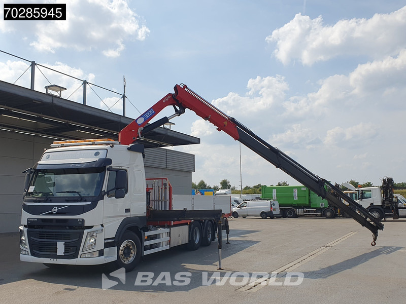Volvo FM 500 6X2 HMF 3220-K7 Lift-Steering Axle Crane Kran Euro 6 - Dropside/ Flatbed truck, Crane truck: picture 5 Volvo FM 500 6X2 HMF 3220-K7 Lift-Steering Axle Crane Kran Euro 6 - Dropside/ Flatbed truck, Crane truck: picture 5