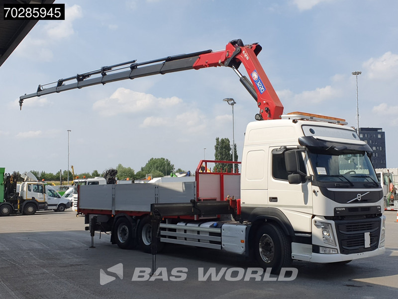 Volvo FM 500 6X2 HMF 3220-K7 Lift-Steering Axle Crane Kran Euro 6 - Dropside/ Flatbed truck, Crane truck: picture 3 Volvo FM 500 6X2 HMF 3220-K7 Lift-Steering Axle Crane Kran Euro 6 - Dropside/ Flatbed truck, Crane truck: picture 3