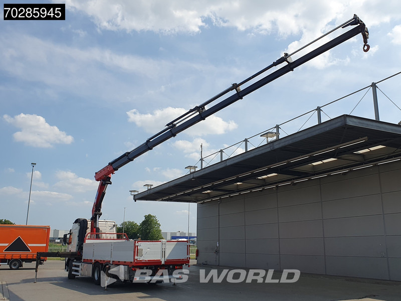 Volvo FM 500 6X2 HMF 3220-K7 Lift-Steering Axle Crane Kran Euro 6 - Dropside/ Flatbed truck, Crane truck: picture 2 Volvo FM 500 6X2 HMF 3220-K7 Lift-Steering Axle Crane Kran Euro 6 - Dropside/ Flatbed truck, Crane truck: picture 2