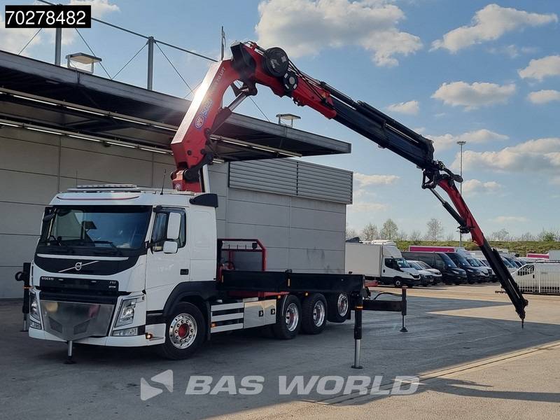 Volvo FM 500 8X4 HMF5020 K6 + Fly Jib Lift+Lenkachse Crane Kran Euro 6 - Dropside/ Flatbed truck, Crane truck: picture 5 Volvo FM 500 8X4 HMF5020 K6 + Fly Jib Lift+Lenkachse Crane Kran Euro 6 - Dropside/ Flatbed truck, Crane truck: picture 5