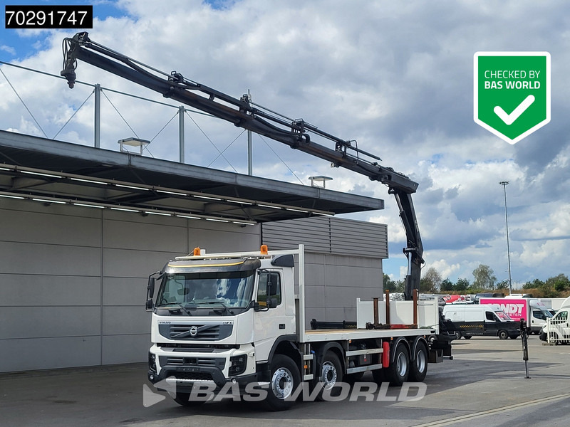 Volvo FMX 370 8X4 HIAB 211EP-5 HIDUO Crane Automatic Euro 5 - Dropside/ Flatbed truck, Crane truck: picture 1 Volvo FMX 370 8X4 HIAB 211EP-5 HIDUO Crane Automatic Euro 5 - Dropside/ Flatbed truck, Crane truck: picture 1