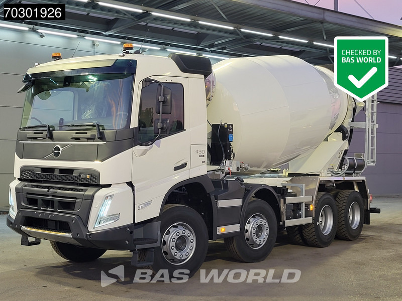 Volvo FMX 430 8X4 NEW! 10m3 Mixer Automatic Big-Axle Euro 6 - Concrete mixer truck: picture 1 Volvo FMX 430 8X4 NEW! 10m3 Mixer Automatic Big-Axle Euro 6 - Concrete mixer truck: picture 1
