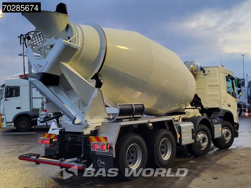 Volvo FMX 430 8X4 New! 10m3 FML Mixer Steelsuspension Automatic LED Euro 6 - Concrete mixer truck: picture 5 Volvo FMX 430 8X4 New! 10m3 FML Mixer Steelsuspension Automatic LED Euro 6 - Concrete mixer truck: picture 5