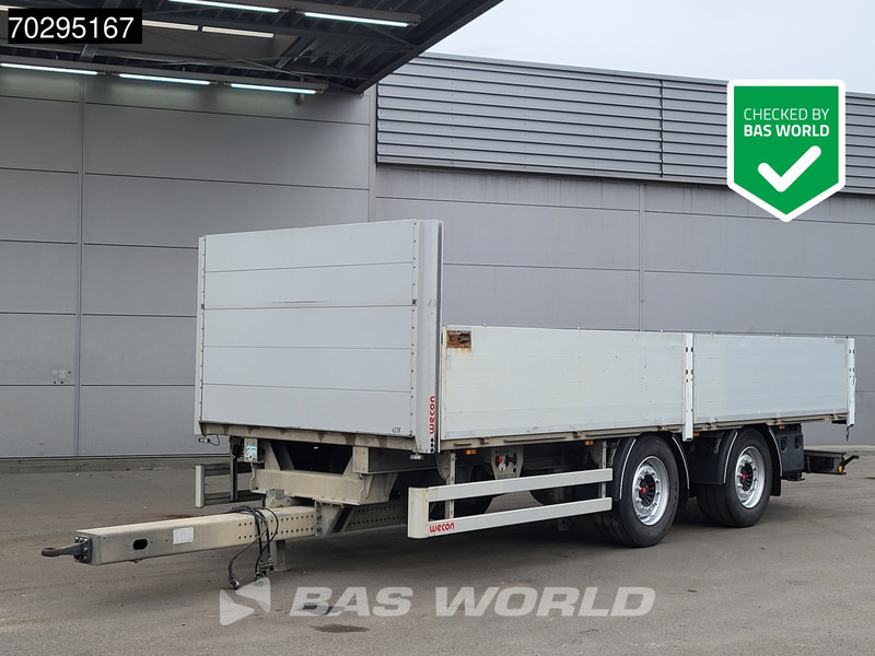 Wecon PC 2 axles Kooi aap Lift-Axle - Dropside/ Flatbed trailer: picture 1 Wecon PC 2 axles Kooi aap Lift-Axle - Dropside/ Flatbed trailer: picture 1