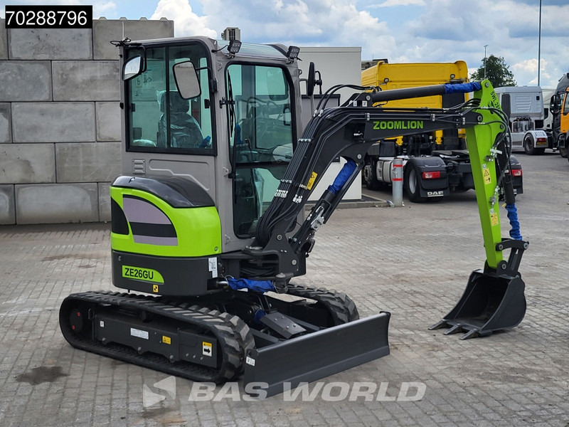 New Mini excavator Zoomlion ZE26 GU CE CERTIFIED: picture 7