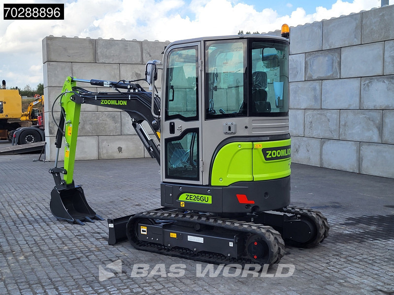 Zoomlion ZE26 GU FACTORY WARRANTY - A/C - CE CERTIFIED - Mini excavator: picture 3 Zoomlion ZE26 GU FACTORY WARRANTY - A/C - CE CERTIFIED - Mini excavator: picture 3