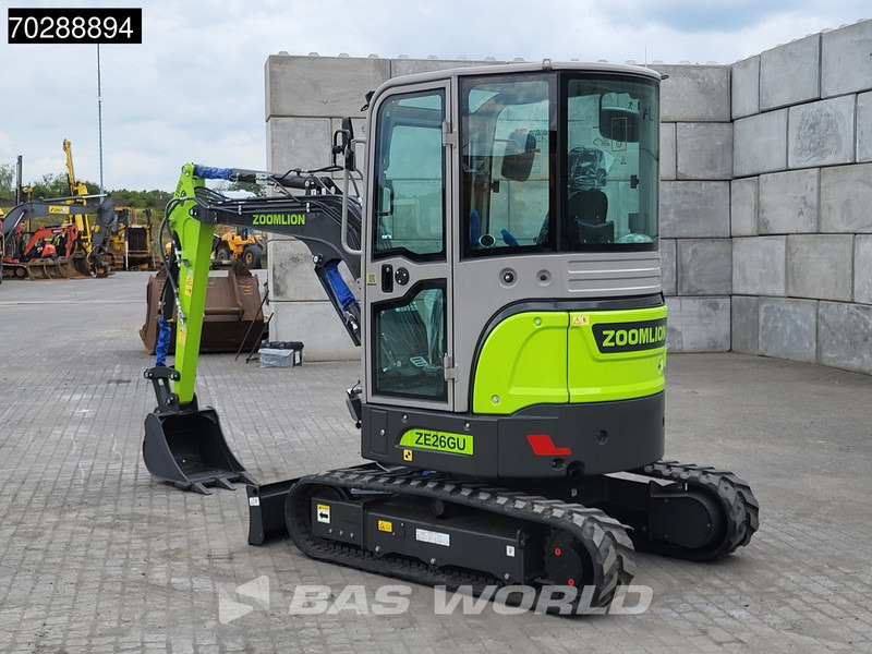Zoomlion ZE26 GU FACTORY WARRANTY - CE CERTIFIED - Mini excavator: picture 3 Zoomlion ZE26 GU FACTORY WARRANTY - CE CERTIFIED - Mini excavator: picture 3
