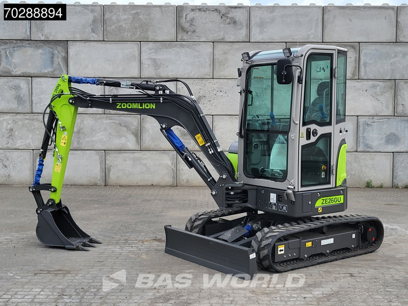 Zoomlion ZE26 GU FACTORY WARRANTY - CE CERTIFIED - Mini excavator: picture 2 Zoomlion ZE26 GU FACTORY WARRANTY - CE CERTIFIED - Mini excavator: picture 2