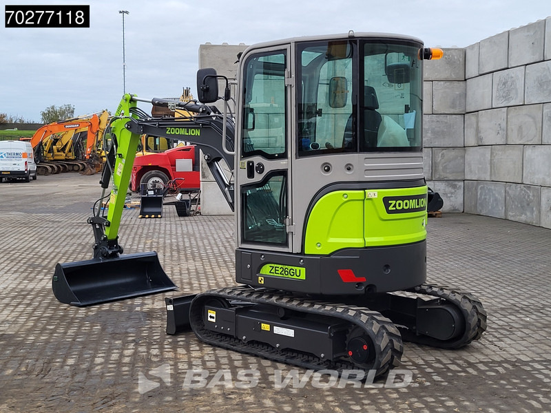 Zoomlion ZE26 GU FACTORY WARRANTY - CW/3 BUCKETS - CE CERTIFIED - Mini excavator: picture 5 Zoomlion ZE26 GU FACTORY WARRANTY - CW/3 BUCKETS - CE CERTIFIED - Mini excavator: picture 5