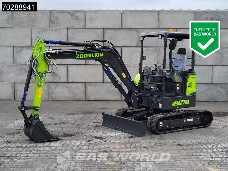 Zoomlion ZE35 GU FACTORY WARRANTY – CE CERTIFIED - Mini excavator: picture 1 Zoomlion ZE35 GU FACTORY WARRANTY – CE CERTIFIED - Mini excavator: picture 1