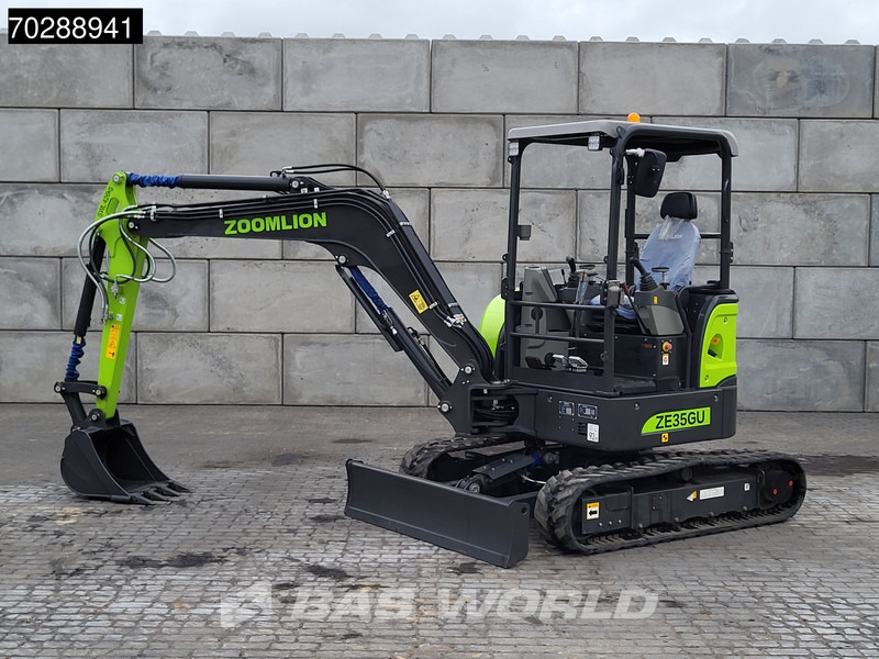 Zoomlion ZE35 GU FACTORY WARRANTY – CE CERTIFIED - Mini excavator: picture 2 Zoomlion ZE35 GU FACTORY WARRANTY – CE CERTIFIED - Mini excavator: picture 2