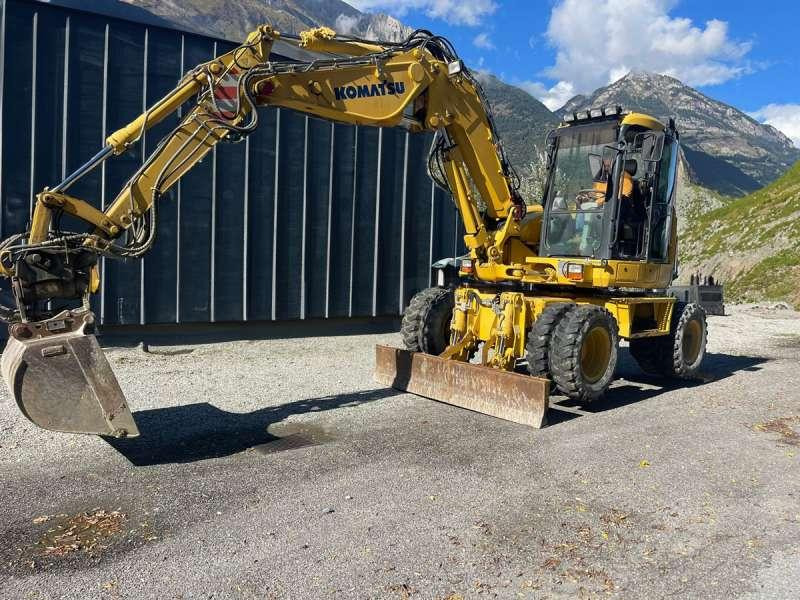 Komatsu PW118MR-8 - Wheel excavator: picture 4 Komatsu PW118MR-8 - Wheel excavator: picture 4