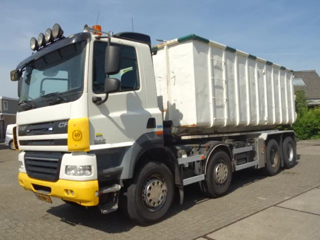 DAF CF 410 8X4 NCH CONTAINER SYSTEEM 32 TON 90 graden silo containers - Cable system truck: picture 3 DAF CF 410 8X4 NCH CONTAINER SYSTEEM 32 TON 90 graden silo containers - Cable system truck: picture 3