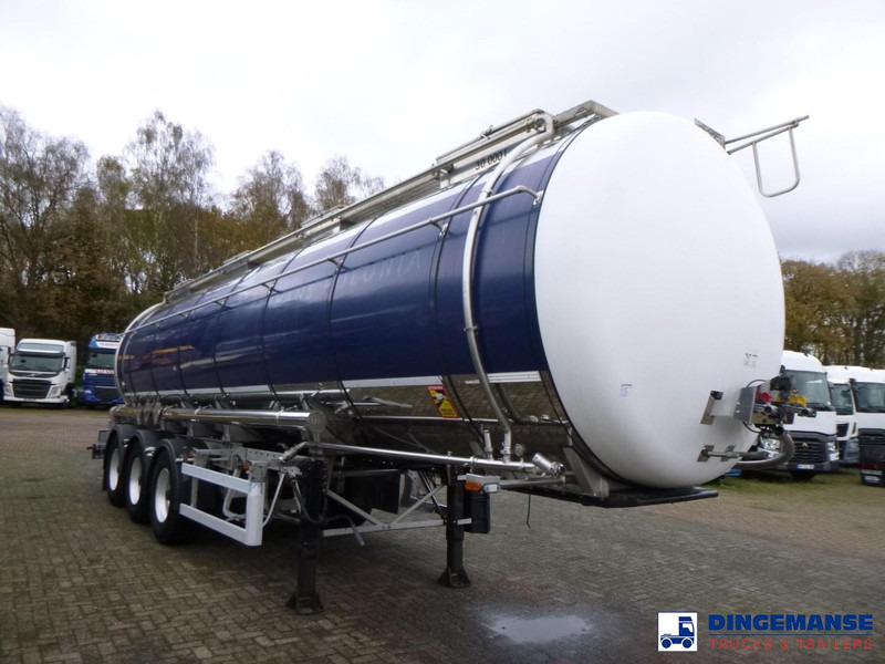 Burg Chemical tank inox L4BH 30 m3 / 1 comp - Tanker semi-trailer: picture 2 Burg Chemical tank inox L4BH 30 m3 / 1 comp - Tanker semi-trailer: picture 2