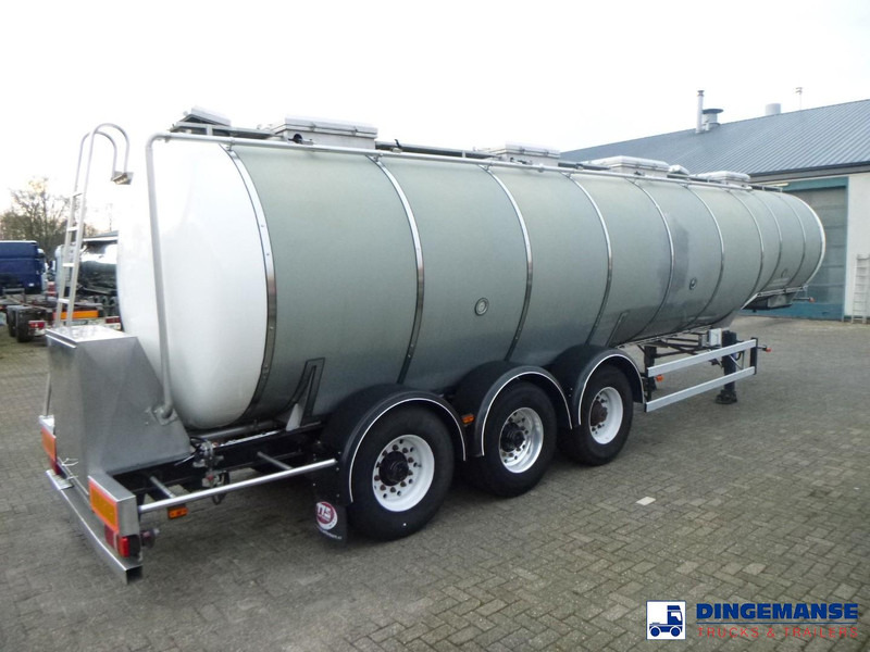 Burg Food tank inox 34.3 m3 / 3 comp + pump - Tanker semi-trailer: picture 4 Burg Food tank inox 34.3 m3 / 3 comp + pump - Tanker semi-trailer: picture 4