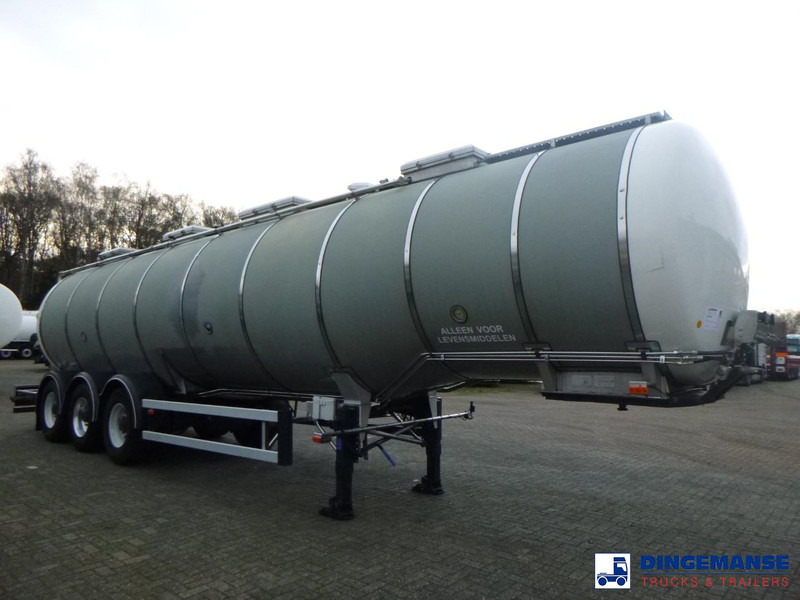 Burg Food tank inox 34.3 m3 / 3 comp + pump - Tanker semi-trailer: picture 2 Burg Food tank inox 34.3 m3 / 3 comp + pump - Tanker semi-trailer: picture 2