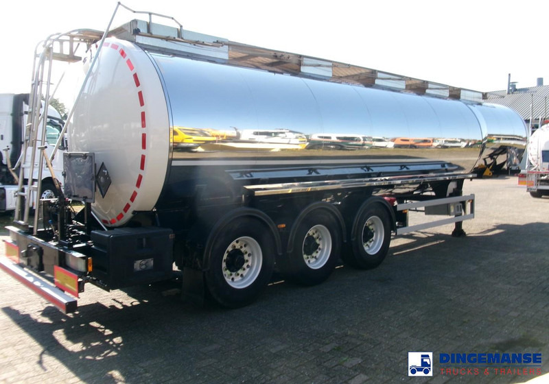 Clayton Chemical tank inox 33 m3 / 1 comp + pump - Tanker semi-trailer: picture 4 Clayton Chemical tank inox 33 m3 / 1 comp + pump - Tanker semi-trailer: picture 4