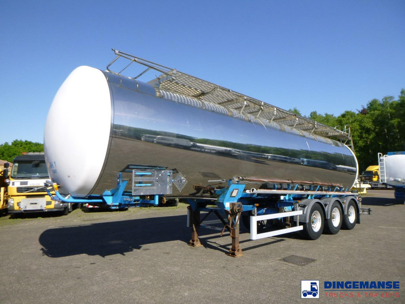 Clayton Chemical tank inox L4BN 37.5 m3 / 1 comp - Tanker semi-trailer: picture 1 Clayton Chemical tank inox L4BN 37.5 m3 / 1 comp - Tanker semi-trailer: picture 1