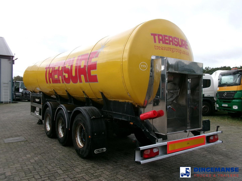 Clayton Food (beer) tank inox 30 m3 / 1 comp - Tanker semi-trailer: picture 3 Clayton Food (beer) tank inox 30 m3 / 1 comp - Tanker semi-trailer: picture 3