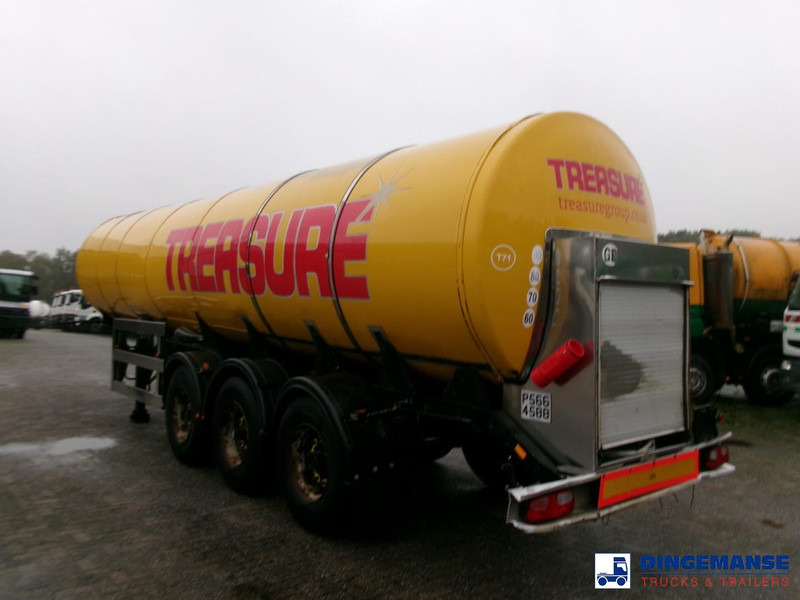 Clayton Food (beer) tank inox 30 m3 / 1 comp - Tanker semi-trailer: picture 4 Clayton Food (beer) tank inox 30 m3 / 1 comp - Tanker semi-trailer: picture 4