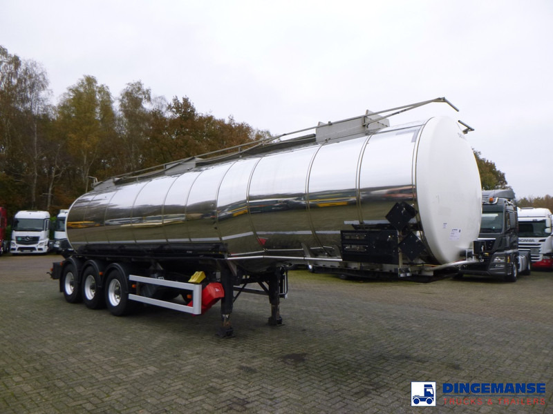 Crane Fruehauf Chemical tank inox 32.8 m3 / 1 comp - Tanker semi-trailer: picture 2 Crane Fruehauf Chemical tank inox 32.8 m3 / 1 comp - Tanker semi-trailer: picture 2