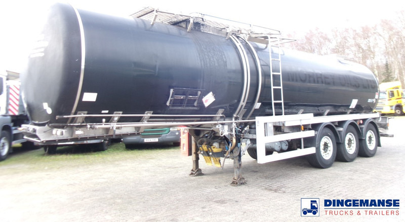 Crossland Bitumen tank inox 33 m3 / 1 comp + compressor + steam heating - Tanker semi-trailer: picture 1 Crossland Bitumen tank inox 33 m3 / 1 comp + compressor + steam heating - Tanker semi-trailer: picture 1
