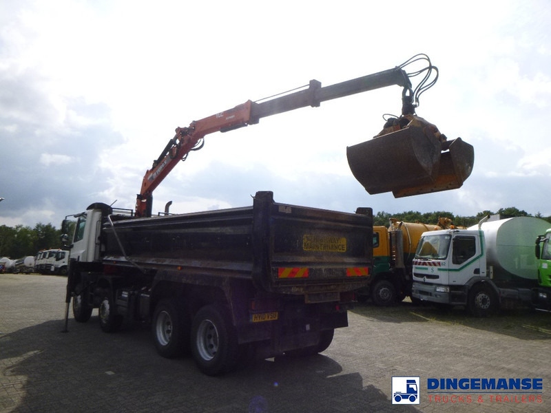 DAF CF 85.360 8X4 RHD tipper + Terex 118.2 VGL-A15 - Crane truck: picture 3 DAF CF 85.360 8X4 RHD tipper + Terex 118.2 VGL-A15 - Crane truck: picture 3