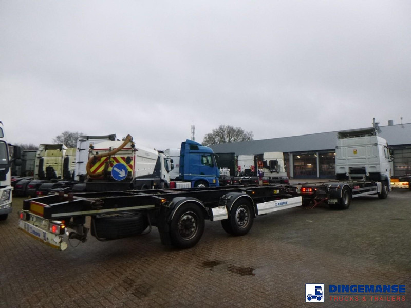 DAF XF 480 FA 4x2 Euro 6 + retarder container chassis + Krone drawbar trailer - Container transporter/ Swap body truck: picture 4 DAF XF 480 FA 4x2 Euro 6 + retarder container chassis + Krone drawbar trailer - Container transporter/ Swap body truck: picture 4