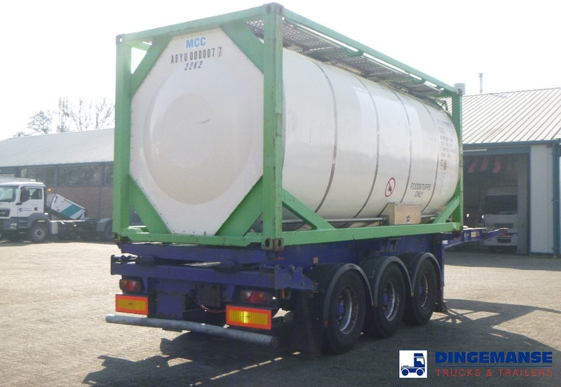 Danteco Food tank container inox 20 ft / 25 m3 / 1 comp - Storage tank: picture 4 Danteco Food tank container inox 20 ft / 25 m3 / 1 comp - Storage tank: picture 4